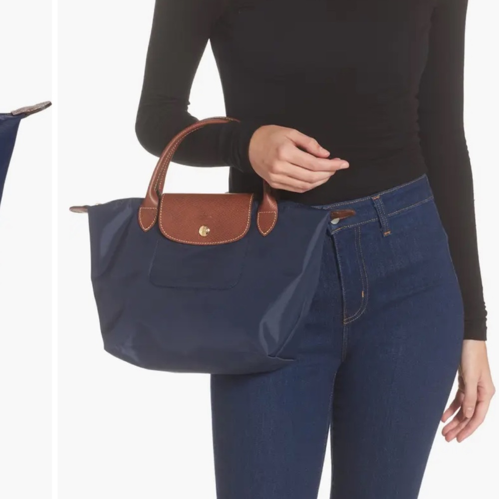 Mini Navy Longchamp SHOULDER BAG